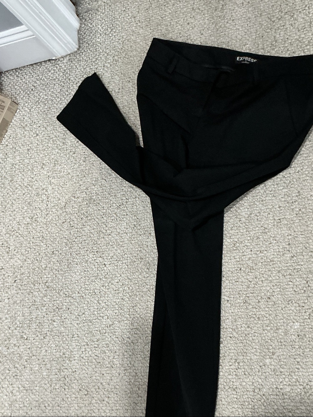Express Black Skinny Dress Pants
